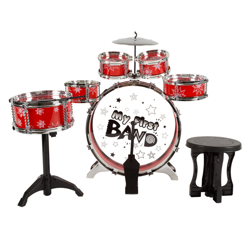 Hey Play Toy Drum Set Reviews Wayfair